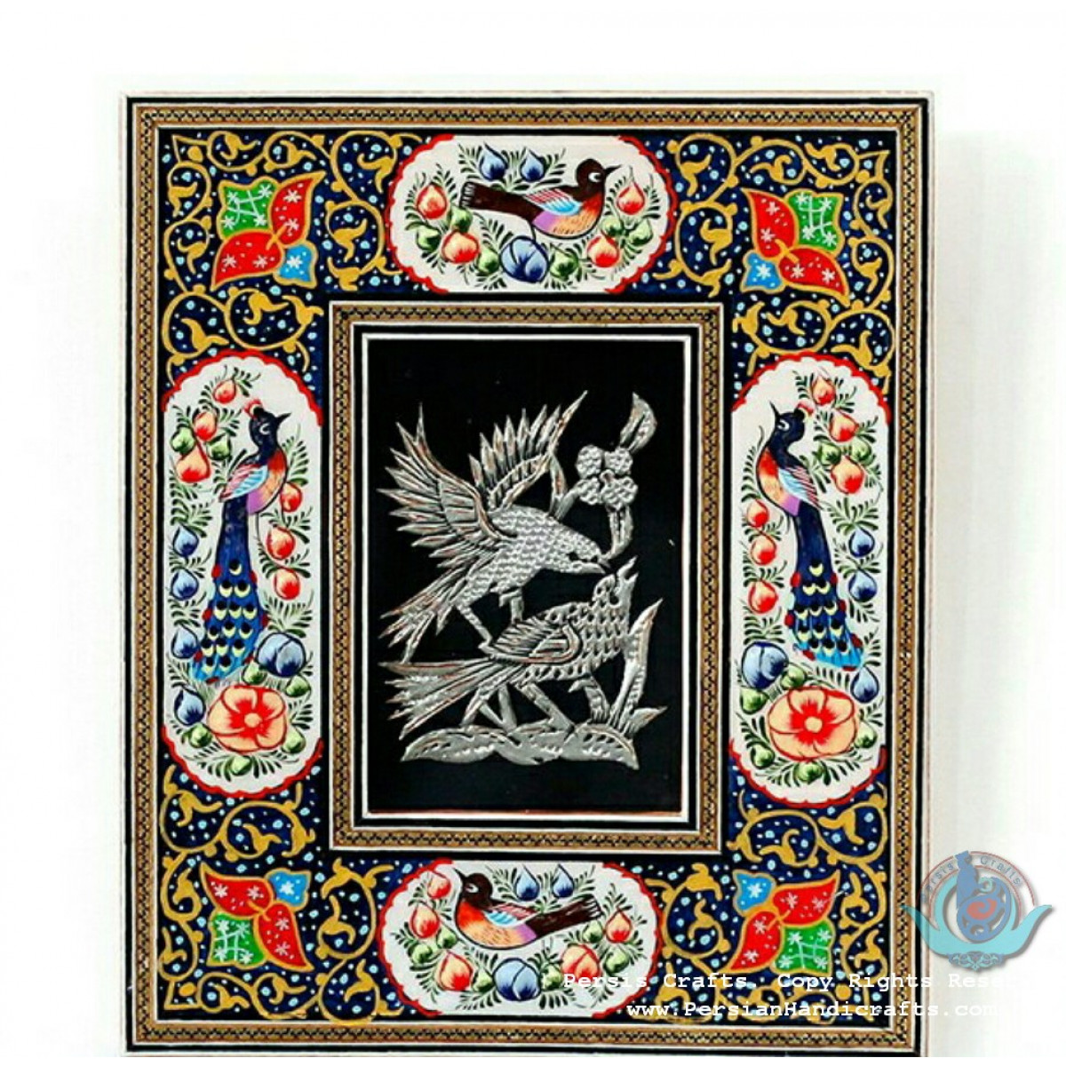 Khatam Marquetry Art Frame - PKH1022-Persian Handicrafts