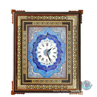 Khatam Marquetry Wall Clock - PKH1027
