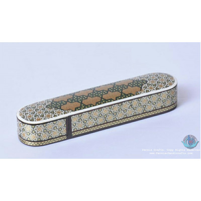 Khatam Marquetry Sliding Pen Holder - PKH1046
