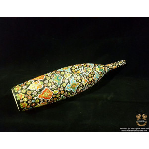 Slim Jug Persian Enamel on Pottery | HPM511-Persian Handicrafts