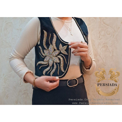 Vest  | Kurdish Handmade Sekhmeh Needlework | HWN1002 Vest  | Kurdish Handmade Sekhmeh Needlework | HWN1002