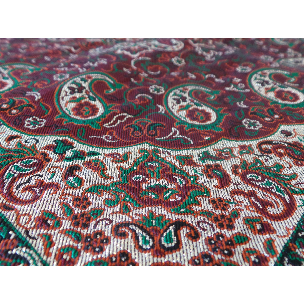 Termeh Luxury Tablecloth/Cushion Cover - HT2063-Persian Handicrafts