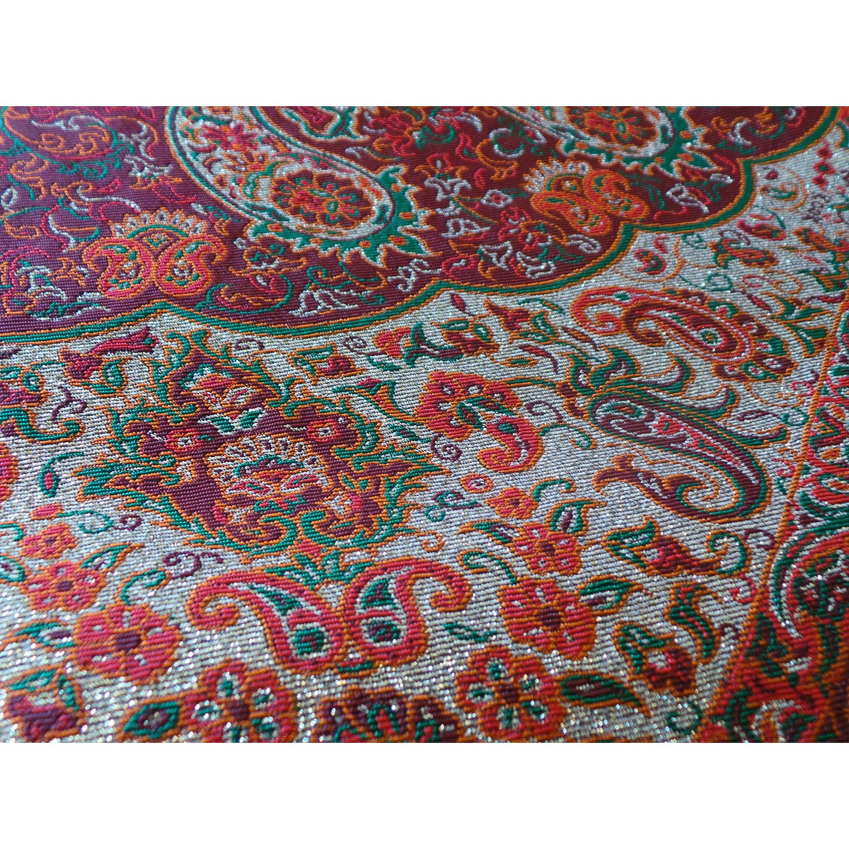 Termeh Luxury Tablecloth/Cushion Cover - HT2065-Persian Handicrafts