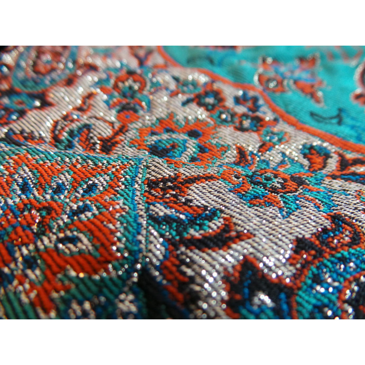 Termeh Luxury Tablecloth/Cushion Cover - HT3002-Persian Handicrafts