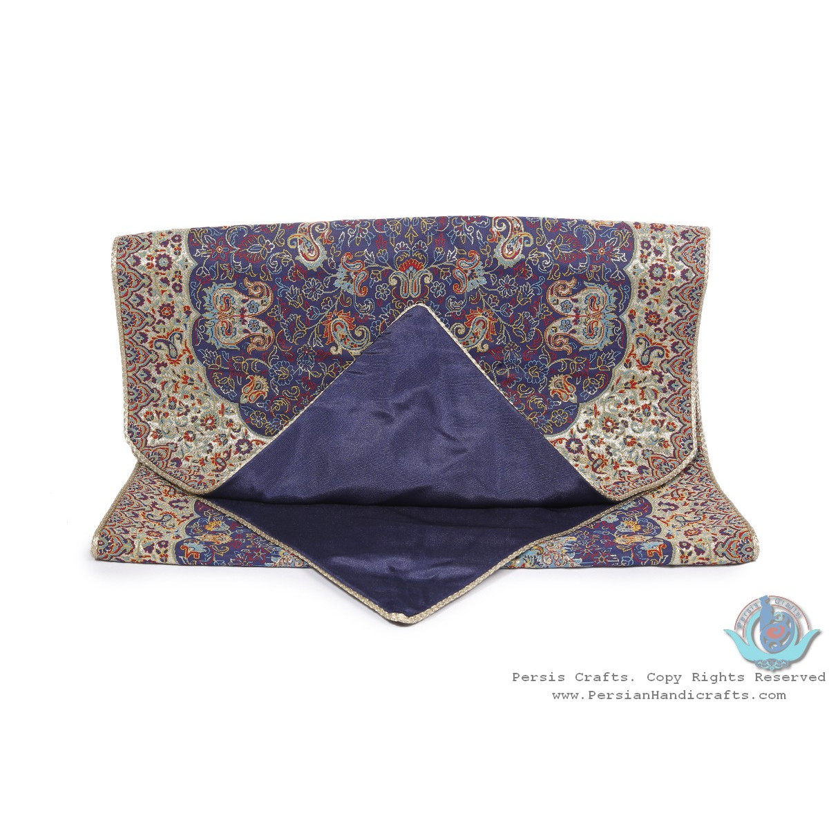 Privileged Termeh Paisly & Toranj Design Runner Tablecloth - HT3902-Persian Handicrafts