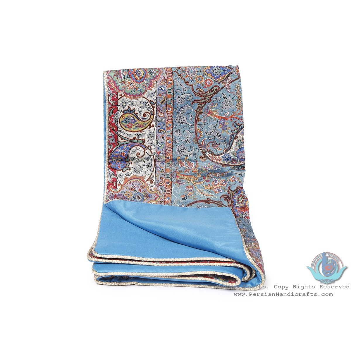 Classy Termeh Paisly & Toranj Design Tablecloth - HT3904-Persian Handicrafts