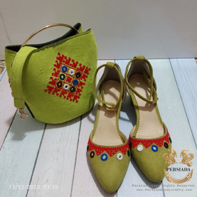 Shoe Bag Set | Balouch Palivar Needlework | PHW2012