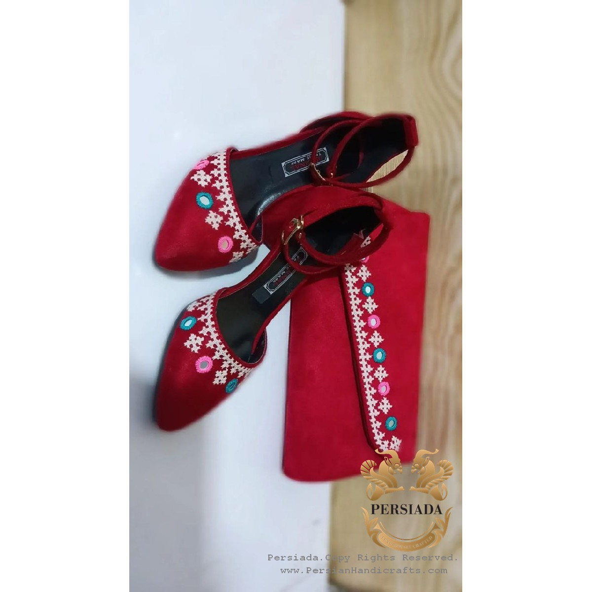 Shoe Bag Set | Balouch Palivar Needlework | PHW2012-Persiada Persian Handicrafts