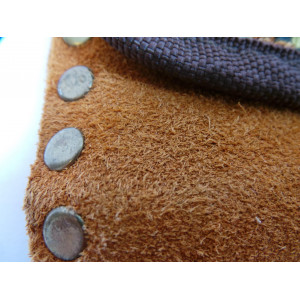Shoulder / Saddle Leather & Kilim Handmade Bag - HPW3001-Persian Handicrafts