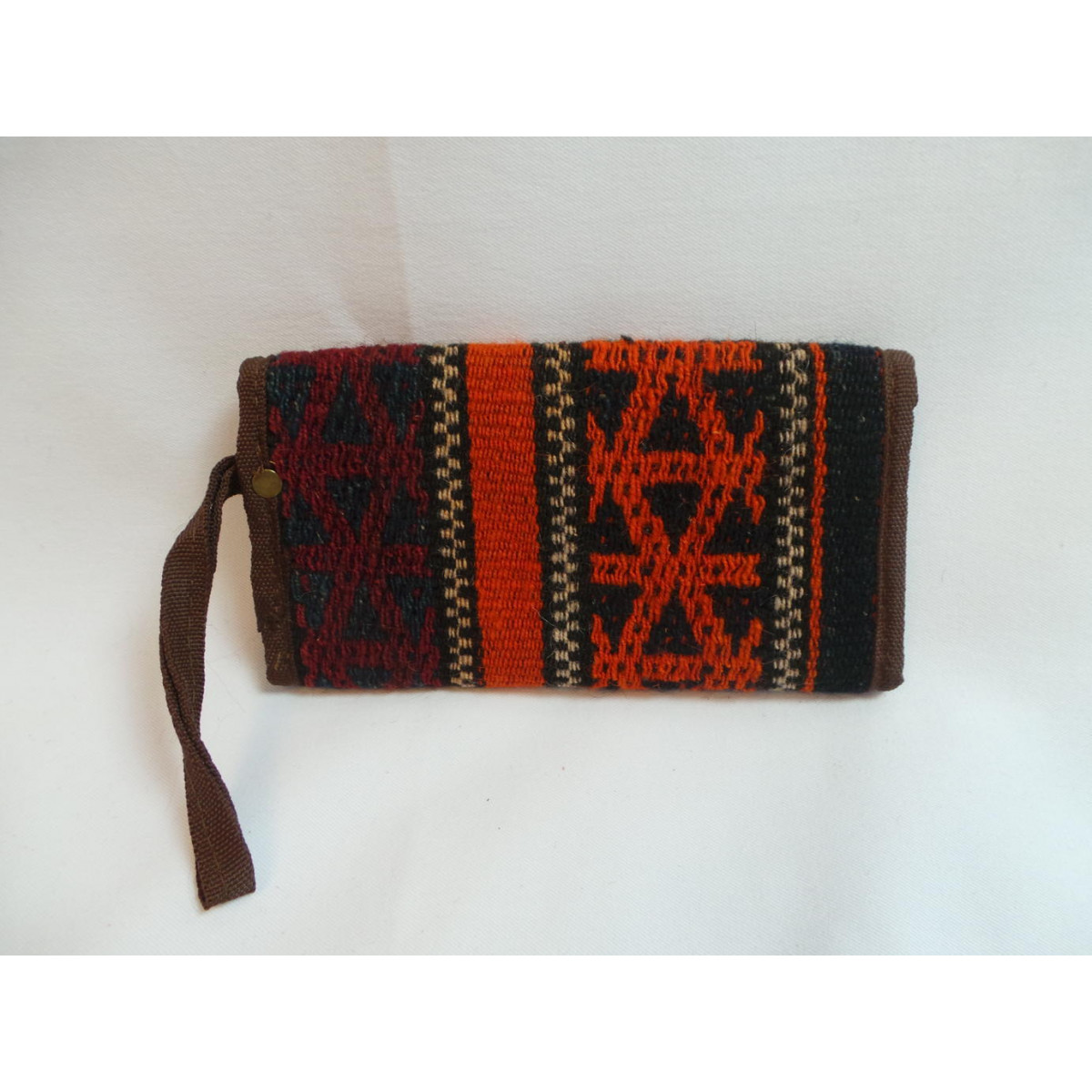 Handmade Kilim Wallet - HPW3004-Persian Handicrafts