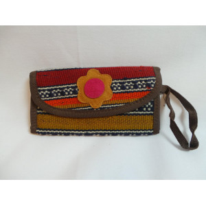 Handmade Kilim Wallet - HPW3006-Persian Handicrafts