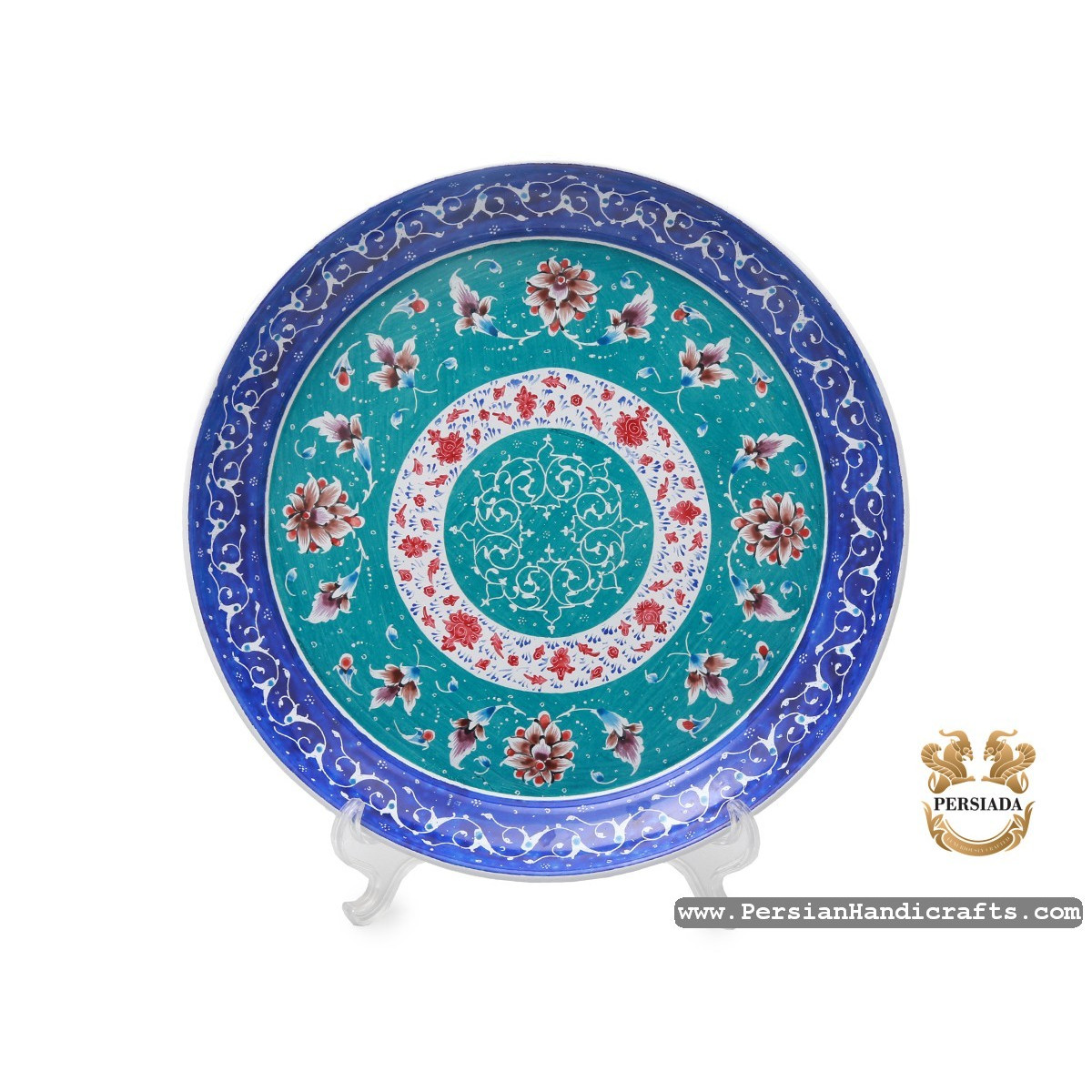 Tea Sugar Set | Hand Painted Enamel Minakari | HE7101-Persian Handicrafts