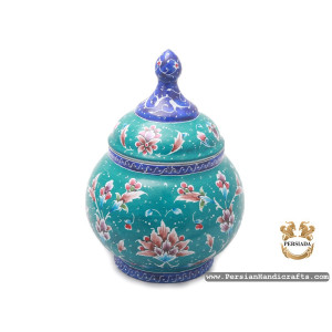 Tea Sugar Set | Hand Painted Enamel Minakari | HE7101-Persian Handicrafts