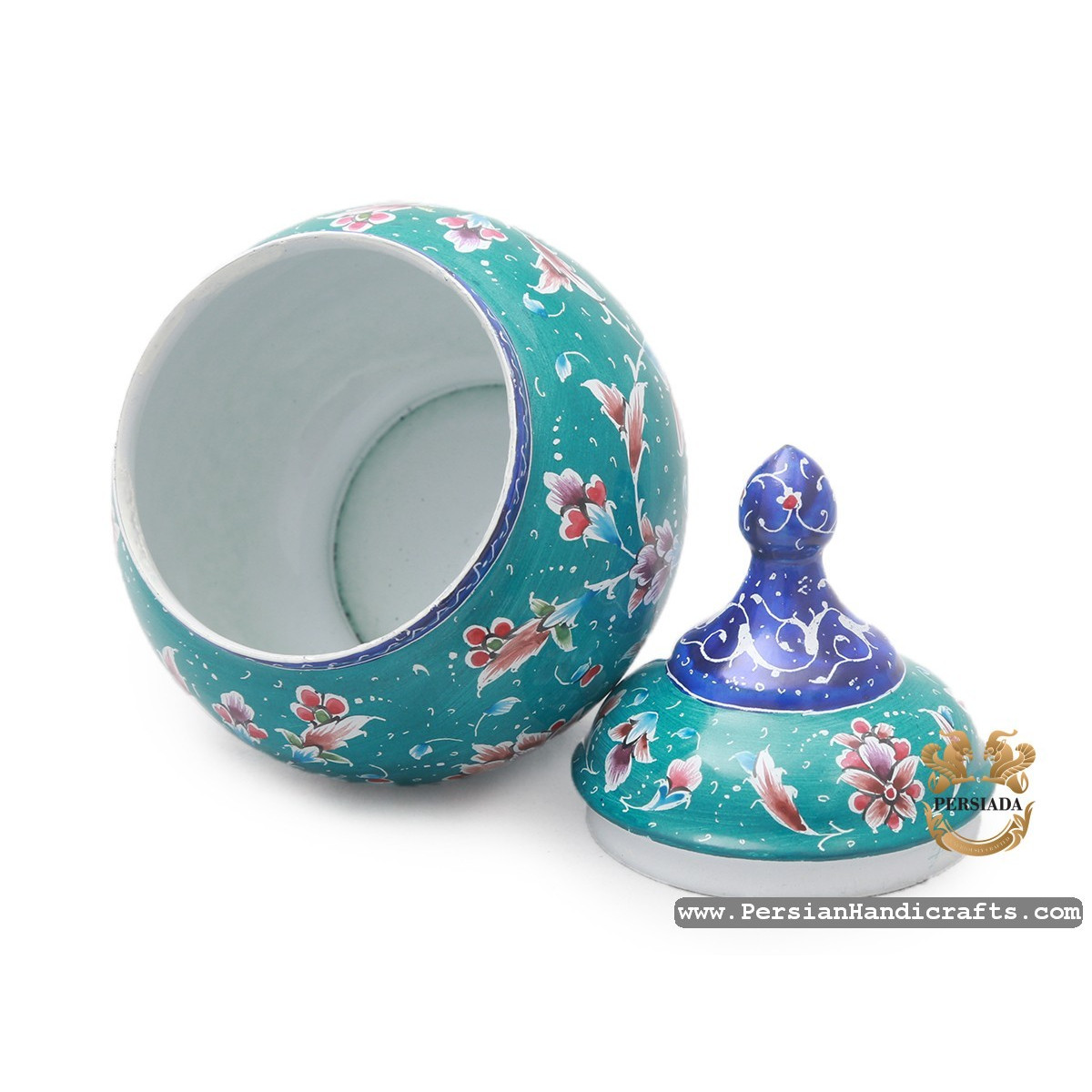 Tea Sugar Set | Hand Painted Enamel Minakari | HE7101-Persian Handicrafts