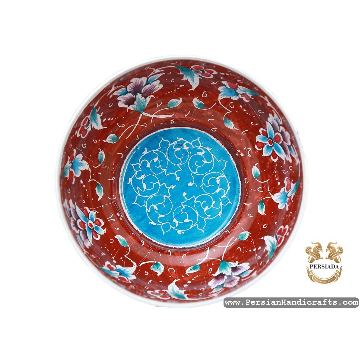 Haft Sin Bowl Set | Hand Painted Enamel Minakari | HE7102-Persian Handicrafts