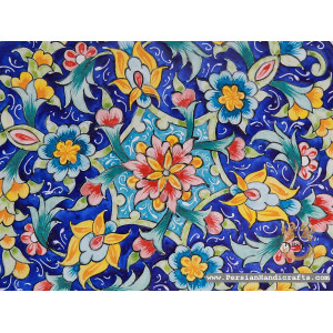Wall Plate | Hand Painted Enamel Minakari | HE7103 | Persiada