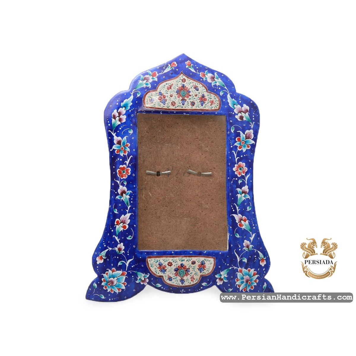Photo Frame Set | Hand Painted Enamel Minakari | HE7104-Persian Handicrafts