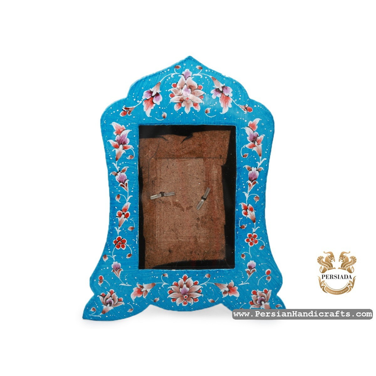 Photo Frame Set | Hand Painted Enamel Minakari | HE7104-Persian Handicrafts