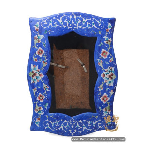 Photo Frame Set | Hand Painted Enamel Minakari | HE7110-Persian Handicrafts