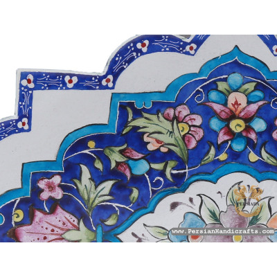 Wall Plate | Hand Painted Enamel Minakari | HE7111 Wall Plate | Hand Painted Enamel Minakari | HE7111