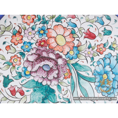 Wall Plate | Hand Painted Enamel Minakari | HE7112 Wall Plate | Hand Painted Enamel Minakari | HE7112