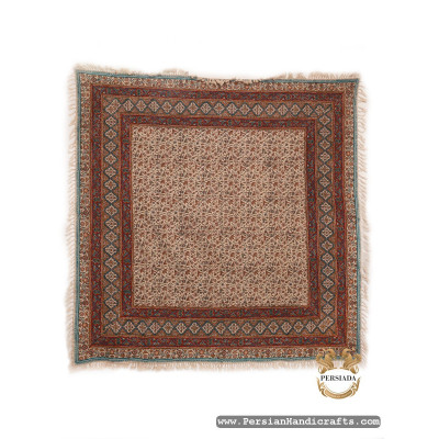 Square Tablecloth | Hand Printed Ghalamkar | HGH7101