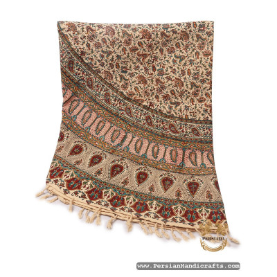 Round Tablecloth | Hand Printed Ghalamkar | HGH7106 Round Tablecloth | Hand Printed Ghalamkar | HGH7106