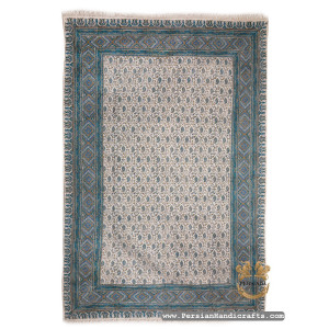 Bedspread Or Tablecloth | Hand Printed Ghalamkar | HGH7110-Persian Handicrafts