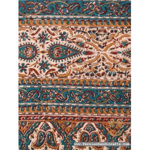 Bedspread Or Tablecloth | Hand Printed Ghalamkar | HGH7112