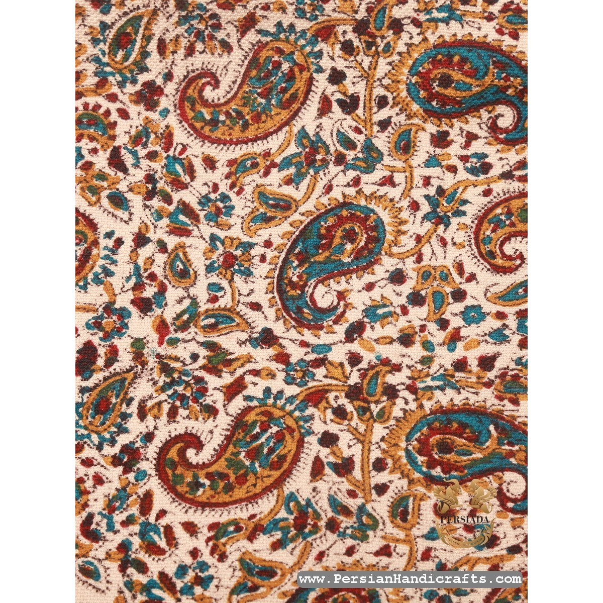 Bedspread Or Tablecloth | Hand Printed Ghalamkar | HGH7112
