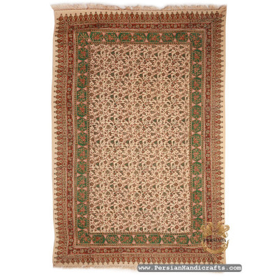 Bedspread Or Tablecloth | Hand Printed Ghalamkar | HGH7115