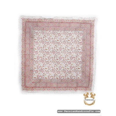 Square Tablecloth | Hand Printed Ghalamkar | HGH7117