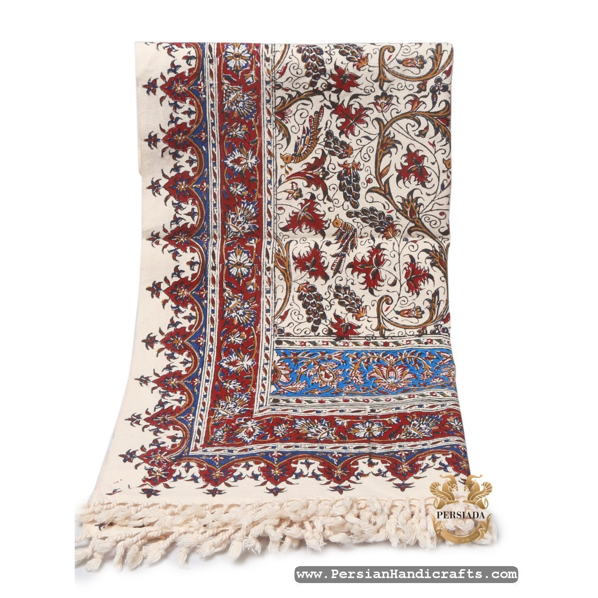 Rectangle Tablecloth | Hand Printed Ghalamkar | HGH7119