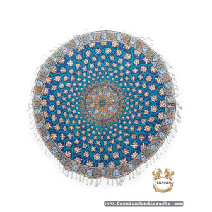 Round Tablecloth | Hand Printed Ghalamkar | HGH7122