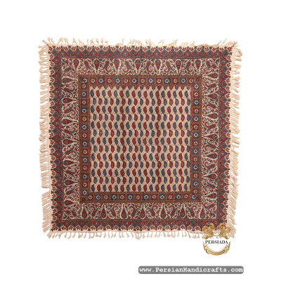 Square Tablecloth | Hand Printed Ghalamkar | HGH7125