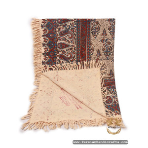 Square Tablecloth | Hand Printed Ghalamkar | HGH7126-Persian Handicrafts
