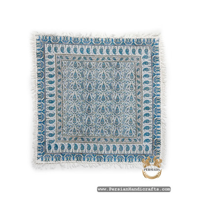 Square Tablecloth | Hand Printed Ghalamkar | HGH7127