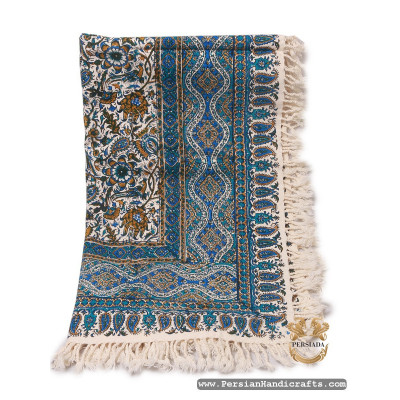 Square Tablecloth | Hand Printed Ghalamkar | HGH7128 Square Tablecloth | Hand Printed Ghalamkar | HGH7128