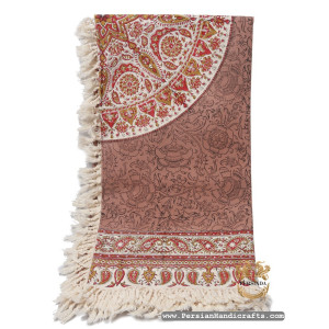 Square Tablecloth | Hand Printed Ghalamkar | HGH7129 | Persiada