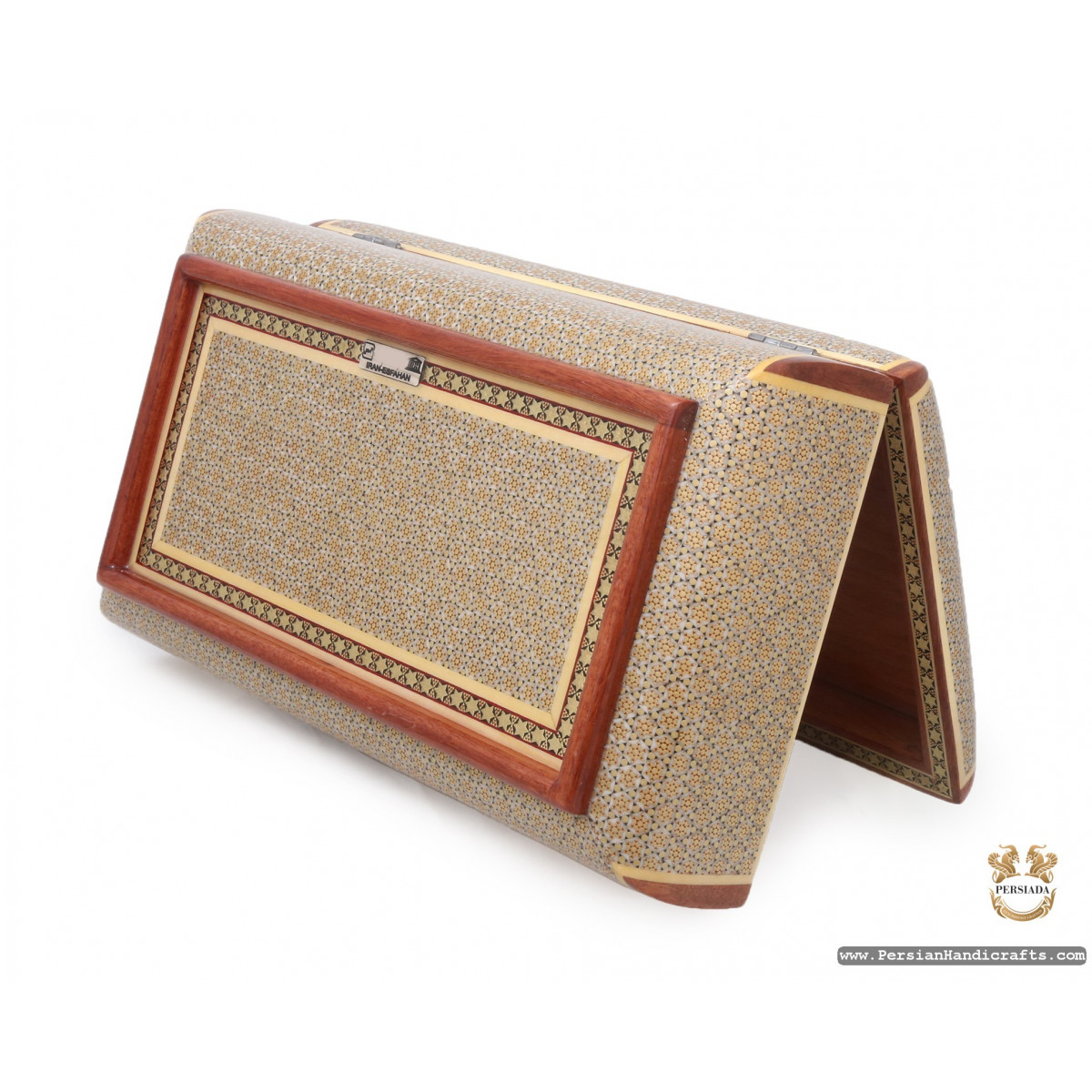 Tissue Box | Classy Khatam Marquetry | HKH7103-Persian Handicrafts