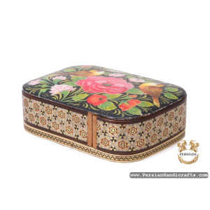 Slide in Box | Miniature Khatam Marquetry | HKH7107-Persian Handicrafts