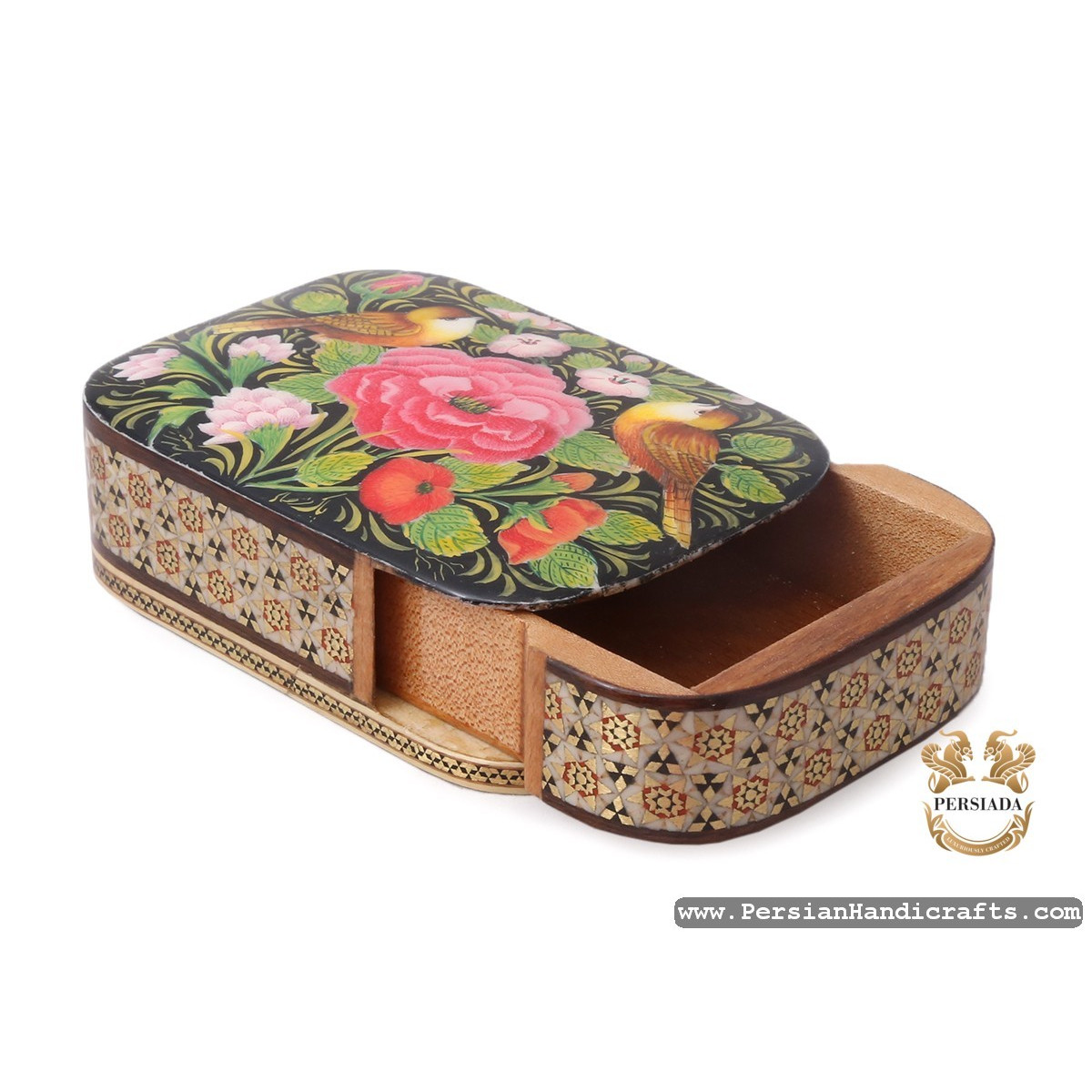 Slide in Box | Miniature Khatam Marquetry | HKH7107-Persian Handicrafts