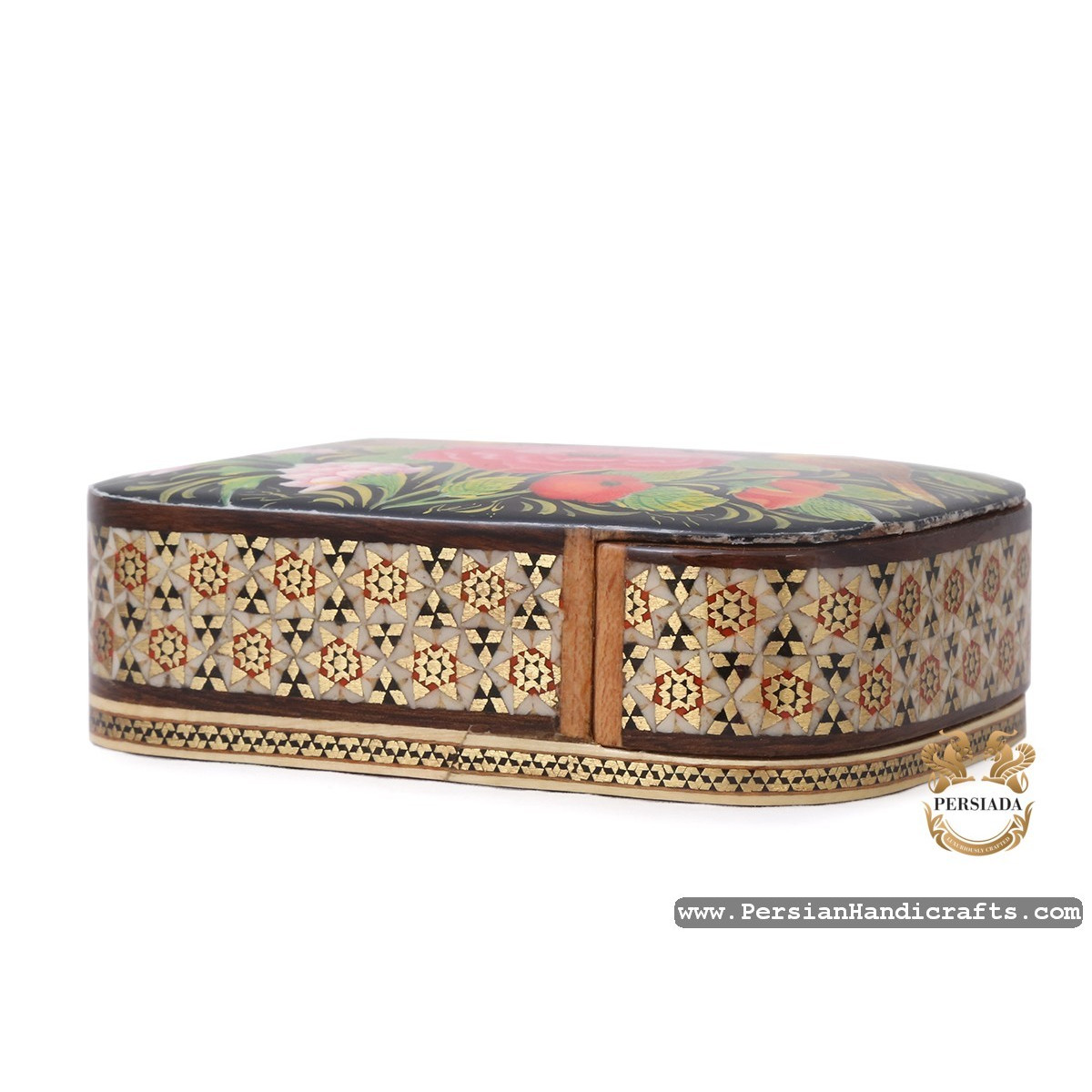 Slide in Box | Miniature Khatam Marquetry | HKH7107-Persian Handicrafts