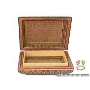 Jewellery Box Set | In & Out Khatam Marquetry | HKH7109-Persian Handicrafts