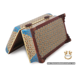 Jewellery Box | In & Out Khatam Marquetry | HKH7111-Persian Handicrafts