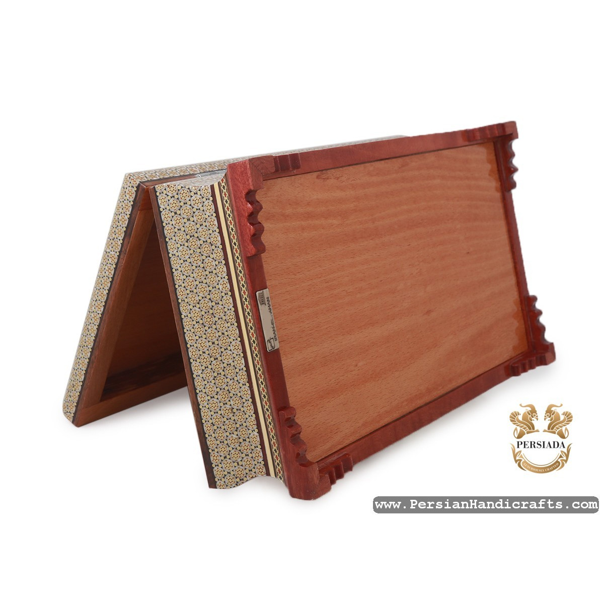 Tissue Box | Classy Khatam Marquetry | HKH7112-Persian Handicrafts