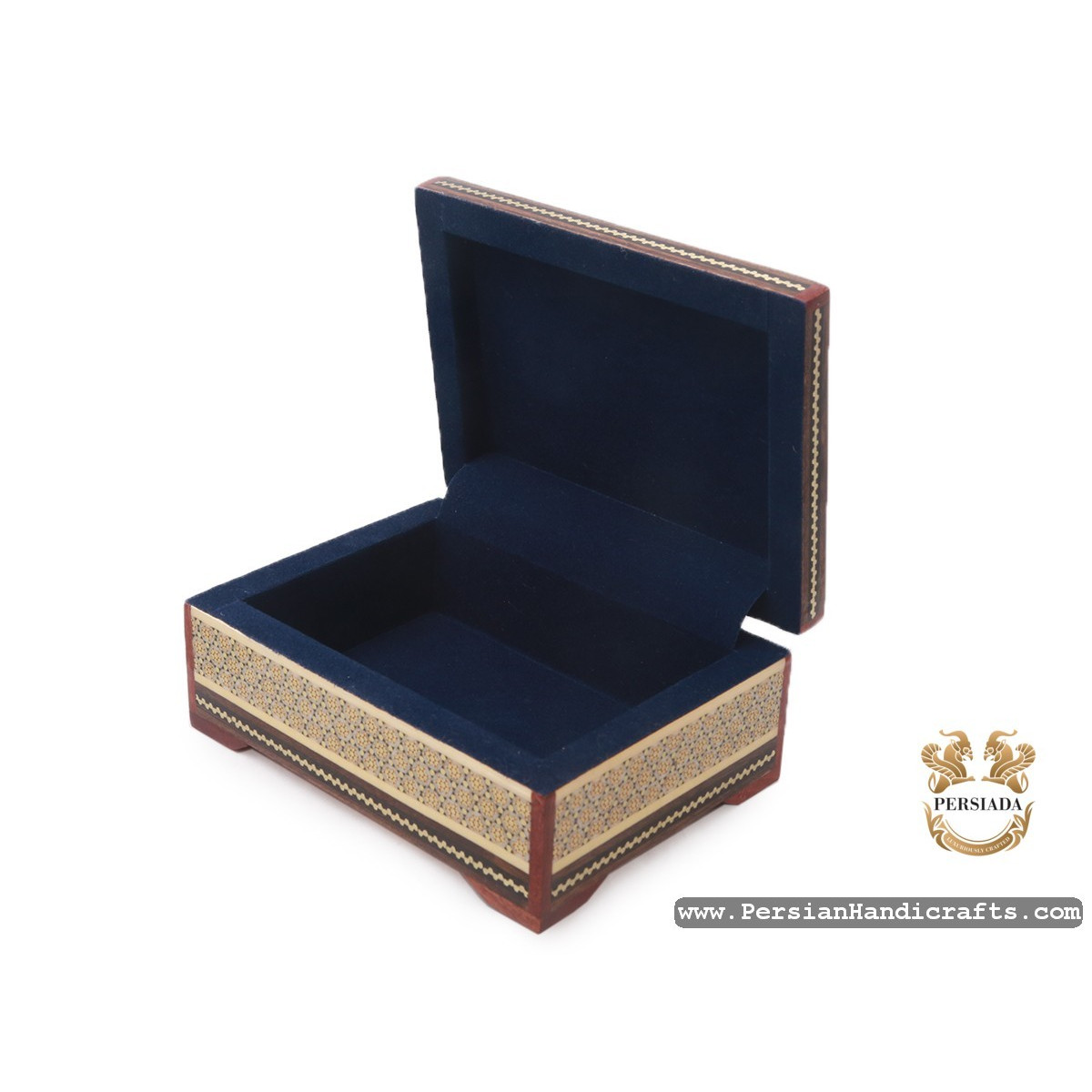 Jewellery Box Set | Miniature Khatam Marquetry | HKH7117-Persian Handicrafts