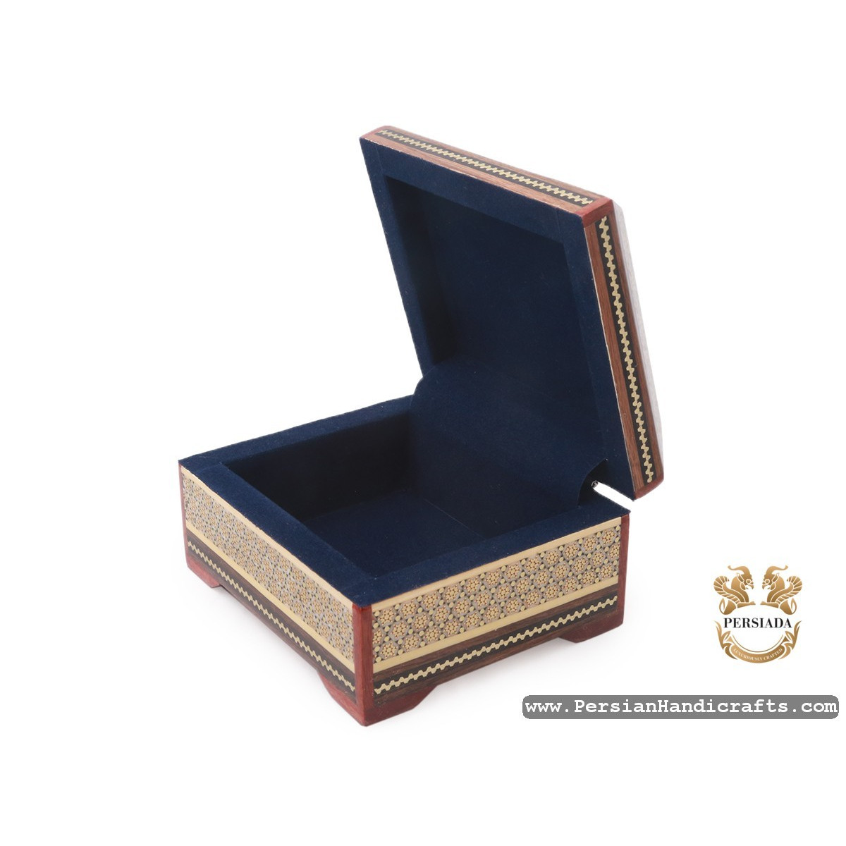 Jewellery Box Set | Miniature Khatam Marquetry | HKH7117-Persian Handicrafts