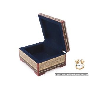 Jewellery Box Set | Miniature Khatam Marquetry | HKH7117-Persian Handicrafts