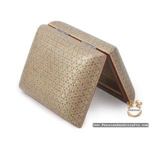 Jewellery Box | In & Out Khatam Marquetry | HKH7118-Persian Handicrafts